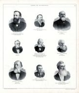 Valentine Ulrich, Adam Lucks, Ferdinand Welte, A. Zotz, Herny Sandmeyer, Frederick Brendel, Frederick Streibich, Henry N. Frederci